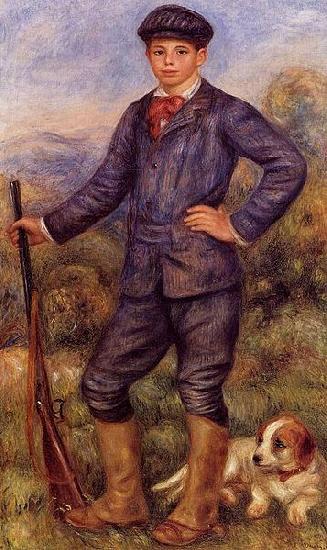 Pierre Auguste Renoir Portrait of Jean Renoir as a hunter France oil painting art